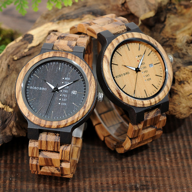 Men Wristwatches Quartz Movement Complete Calendar Watch