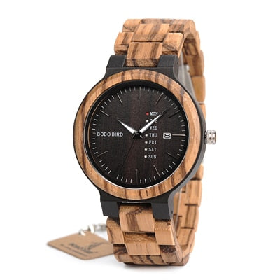 Men Wristwatches Quartz Movement Complete Calendar Watch