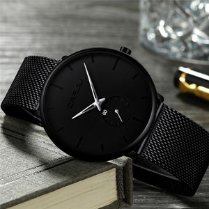 Full Steel Watch Men Luxury Casual Watch Famous Dress Fashion