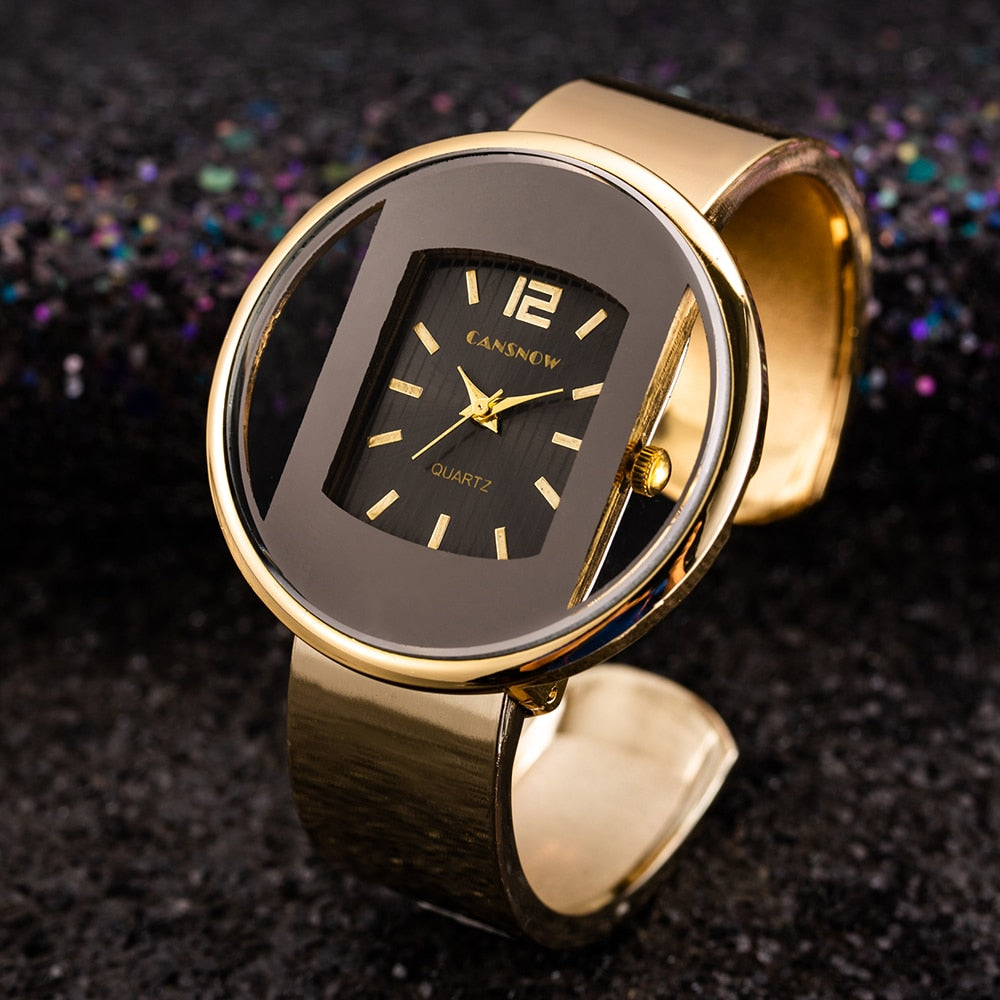 Fashion Gold Stainless Steel Women's